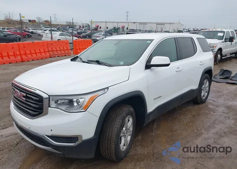 2018 GMC Acadia Sle-1 z USA, uszkodzony, nr VIN 1GKKNKLA2JZ187348